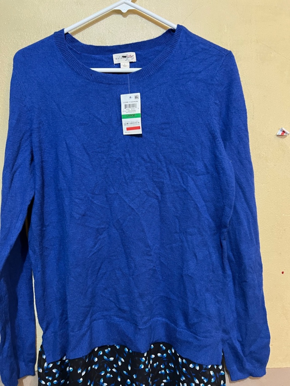 Maison Jules Royal Blue Crewneck Sweater